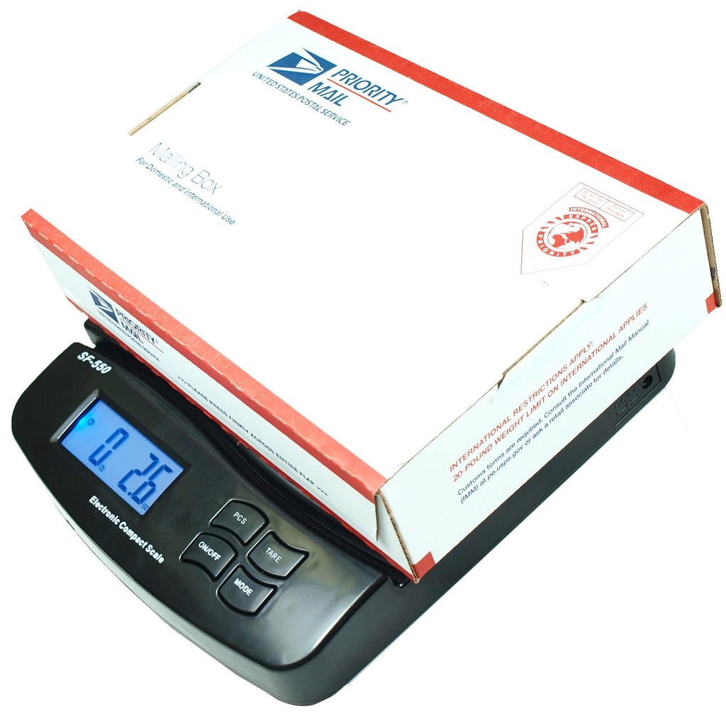 55 LB X 0.1 Oz Digital Postal Scale Sf-550 V2 Weight Postage Counting for  sale online