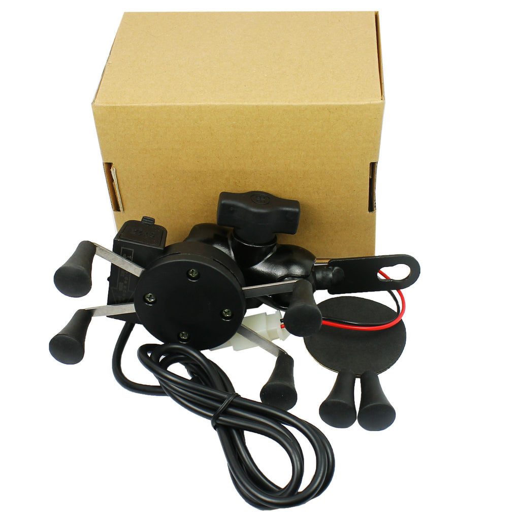 Bike mobile best sale stand charger