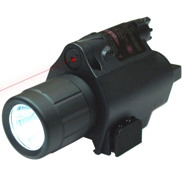 Red Laser Sight & CREE LED Flash Light Combo - rifle shotgun 20mm Rail