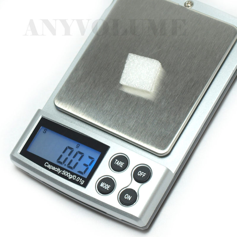 Precision Scale 0.01g, 500g/0.01g Kitchen Scale, Jewelry Scales With Tare  And Count Function, Pocket Scale With Backlit Lcd Display (stainless Steel 