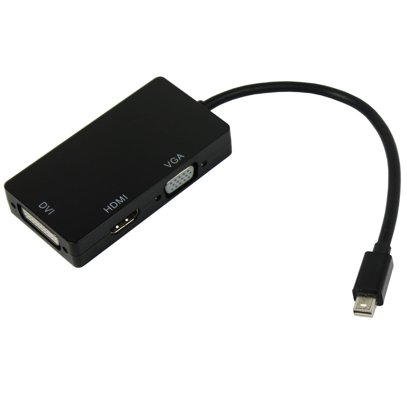 Thunderbolt Mini Displayport DP to VGA DVI HDMI Cable Adapter for