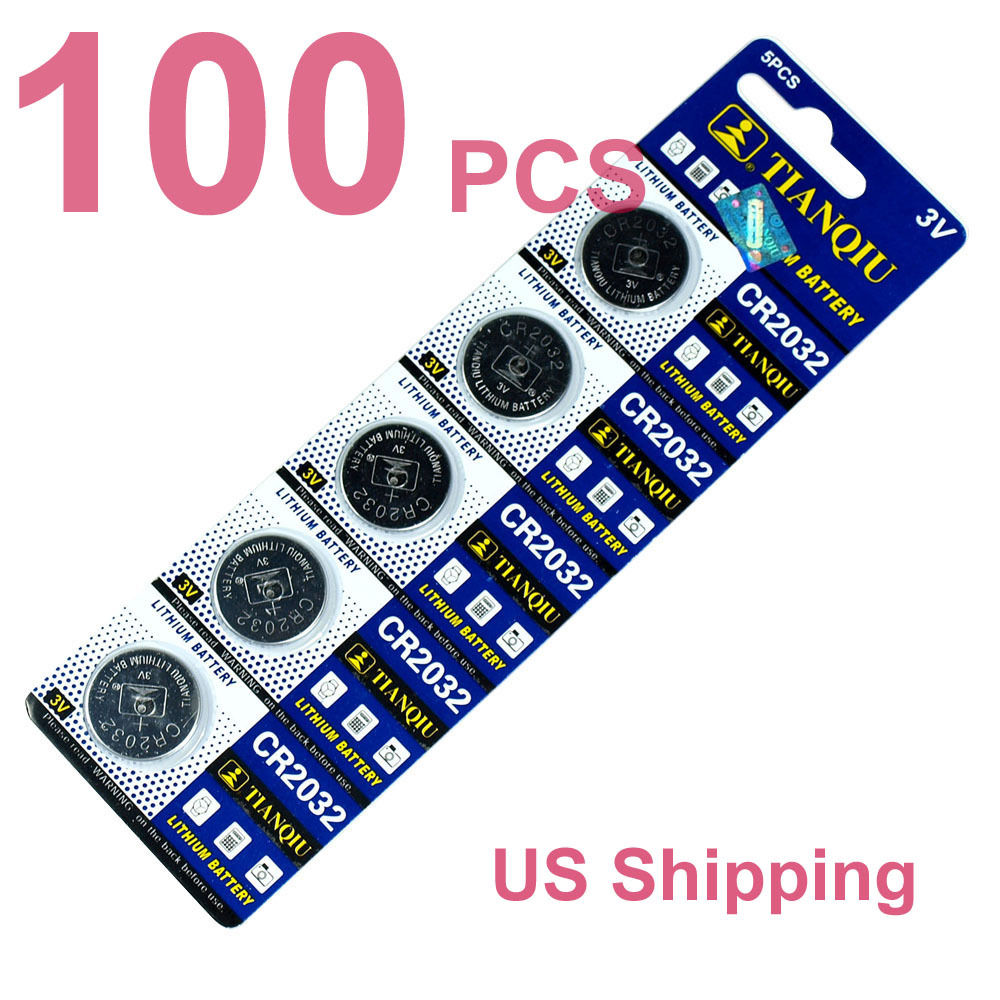 60pcs Original for CR2032 Button Cell Battery 3V Lithium Batteries for  Watch Toys Computer Calculator Control cr 2032