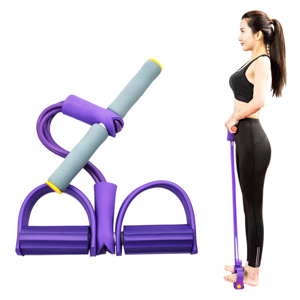 Lady yoga fitness equipment sets for beginners five pieces yoga mat pedal  tensioner yoga ball yoga ring eight-character rope yoga fitness equipment