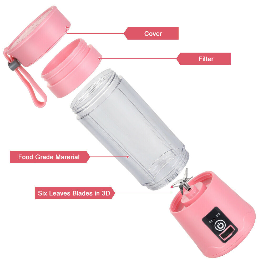 Fruity Blend - 380ml Portable Blender Bottle